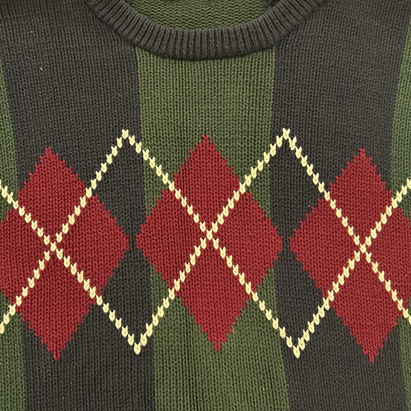 Comfy argyle old man sweater - Picture 4 of 4